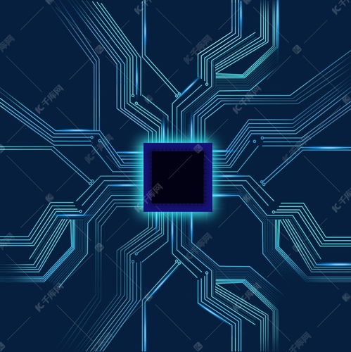 科技芯片素材图片免费下载 千库网